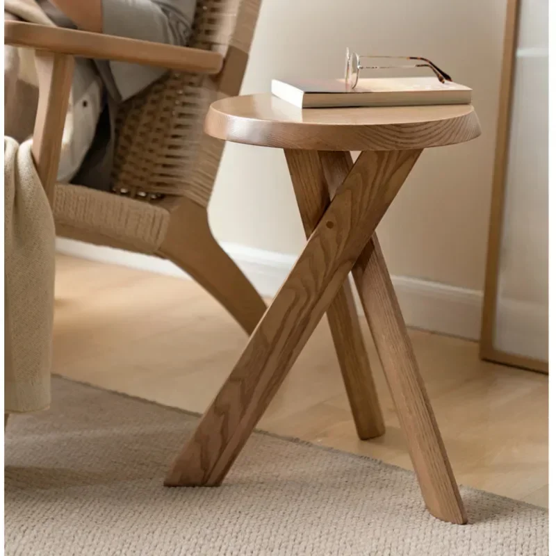 

Nordic Minimalist Coffee Table Solid Wood Living Room Side Tables Multifunctional Room Desks Versatile Scene Home Furniture