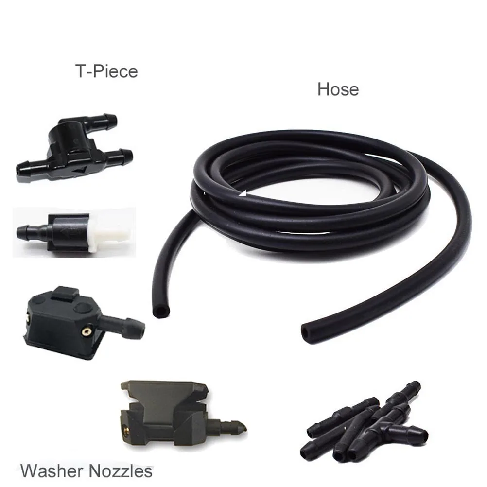 Erick's Wiper Windscreen Washer Wiper Water Spray Jets Nozzles Hose For GAZelle NEXT 2013 - 2023 4-Way Check Valve Tube