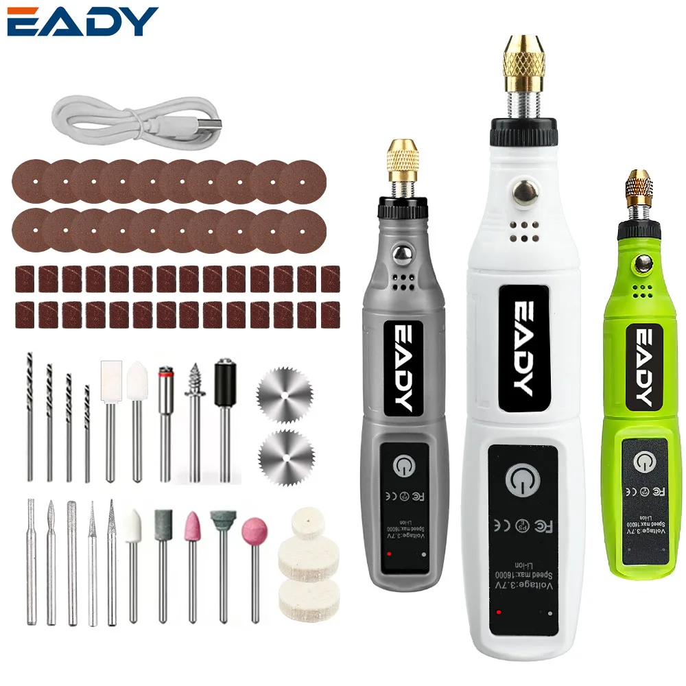 Cordless Mini Electric Drill 16000RPM – USB Rotary Tool & Engraving Pen for Metal Polishing, Model DIY, Acrylic Plate Engraving
