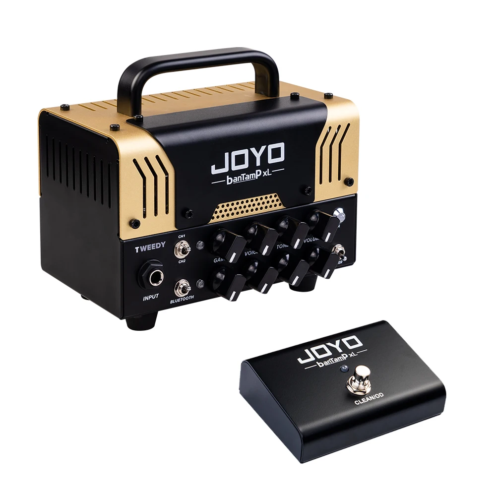 JOYO TWEEDY BanTamp Series Guitar Amplifier Dual Channel 20W Preamp Classic Vintage American Tone Guitar Tube Amplifier Head