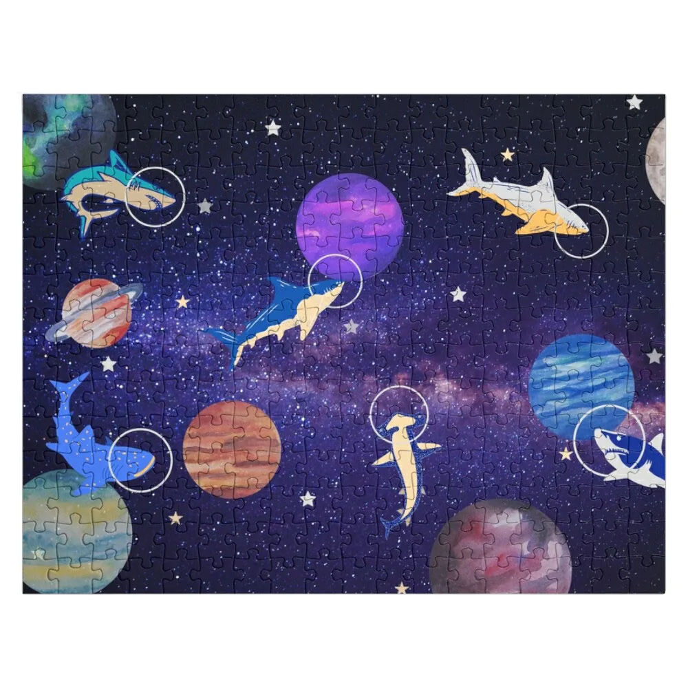 

A shark tale in space Jigsaw Puzzle Wooden Puzzle Adults Personalised Toys