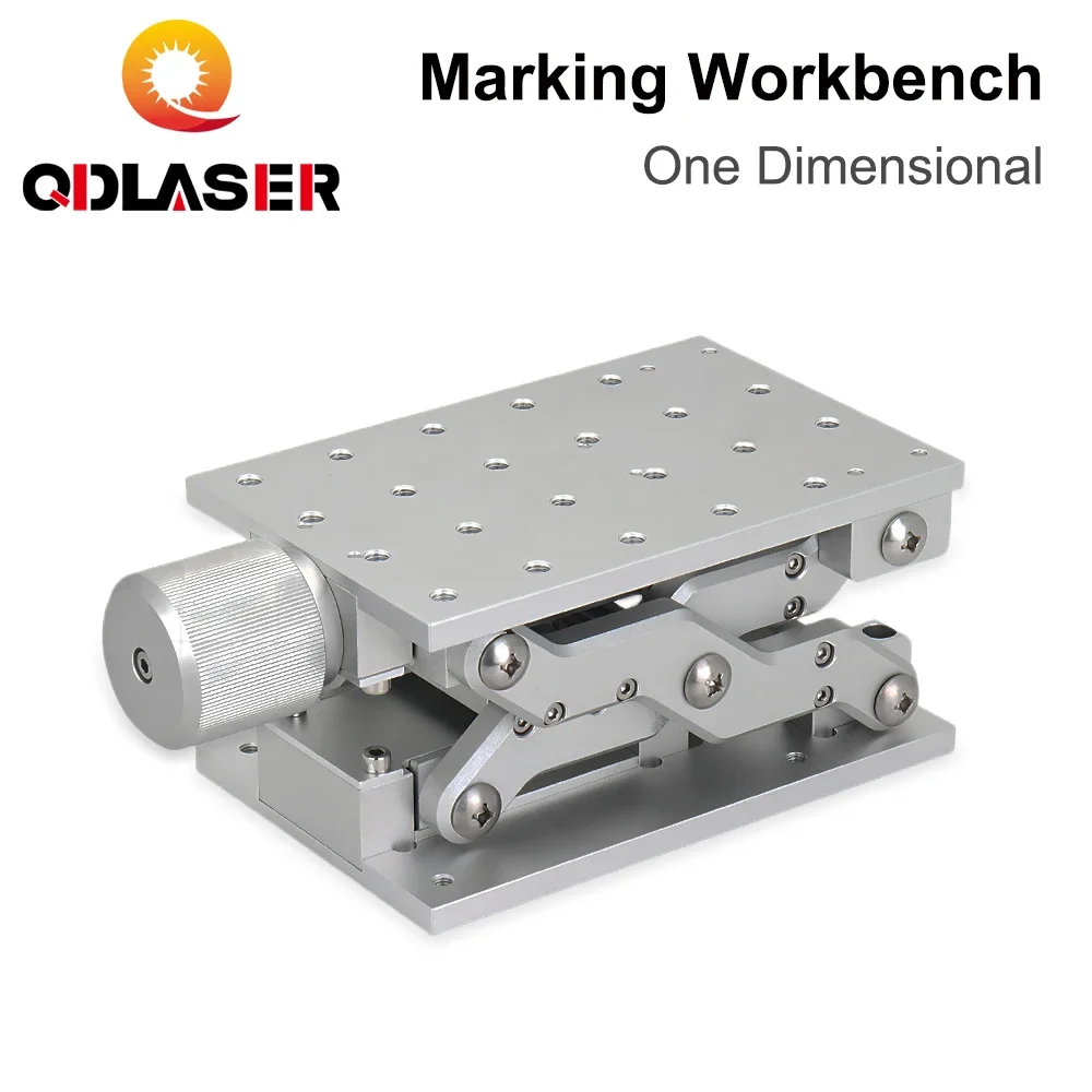 QDLASER 1 Axis Moving Marking Workbench 210*150mm Working Size Z AXIS One Dimensional Table Portable Cabinet Case DIY Part