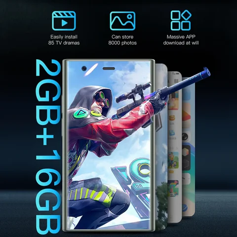 SOYES S23 pro Mini Smartphone 3,0-tums skärm 16 GB HD Dubbelkamera Dubbelt SIM Fyrkärnig Miniatyrmobiltelefon 10 best sales från 23 - №6