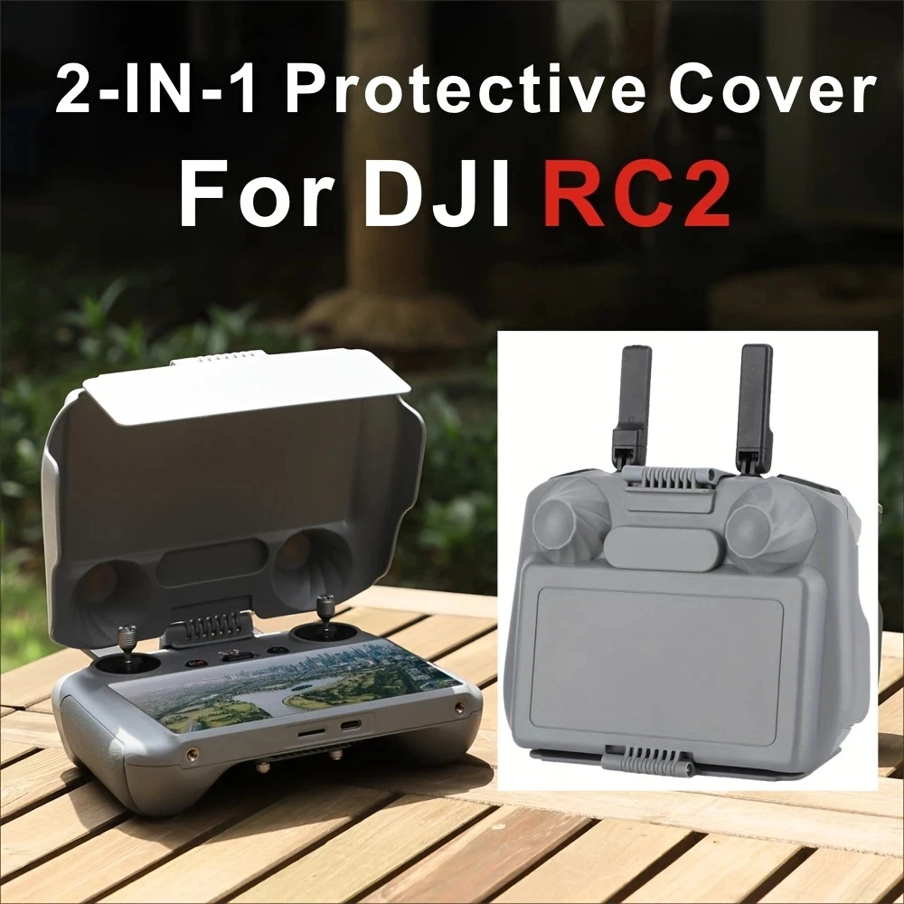 Parasol para Control Remoto RC 2 para DJI Mini 4 Pro, Cubierta Protectora para Joystick RC 2 para Accesorios de Dron Avata 360/Ari 3/Mini 4/5 Pro