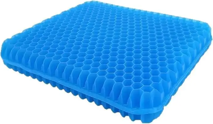 Kizu Cushion - Honeycomb Gel Seat Cushion,Ergonomic Seat Cushion, Wheelchair Pad, Gel Cooling Game Chair Pads