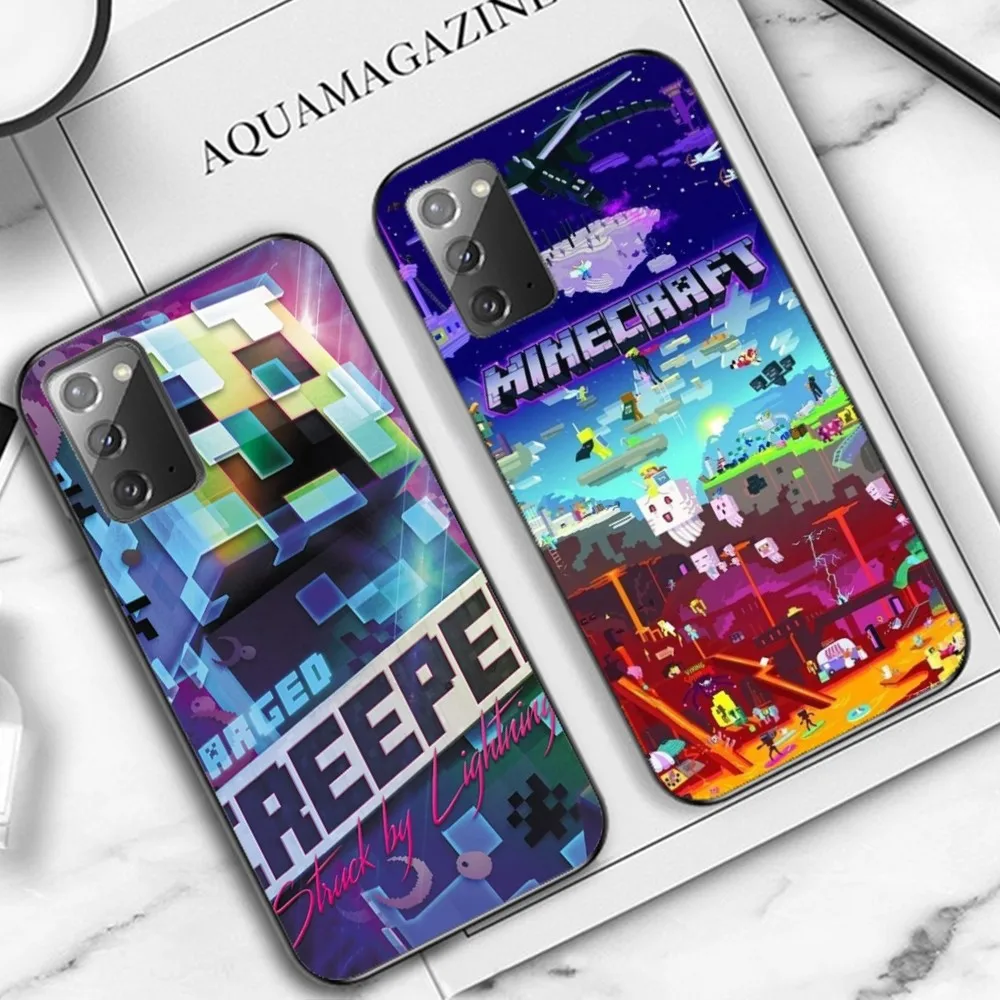 Game M-MineS C-CraftEs Phone Case For Samsung Note 8 9 10 20 pro plus lite M 10 11 20 30 21 31 51 A 21 22 42 02 03