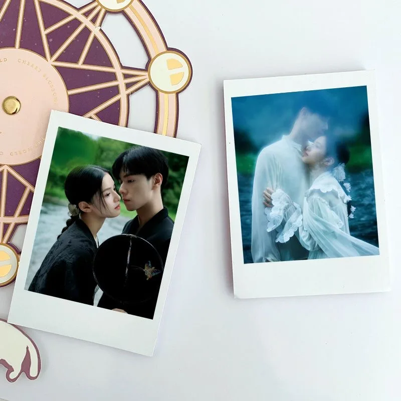 30/50PC No Repeat Hu Yitian Zhang Jingyi Lomo Card Pai Li De TV Blossoms in Adversity Drama Stills Pictures 3 Inch Small Cards