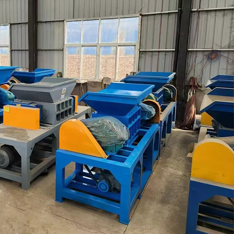 

New Metal Scrap Plastic Crushers, Waste Bone Shredders Large Small Single And Double Shaft Shredders