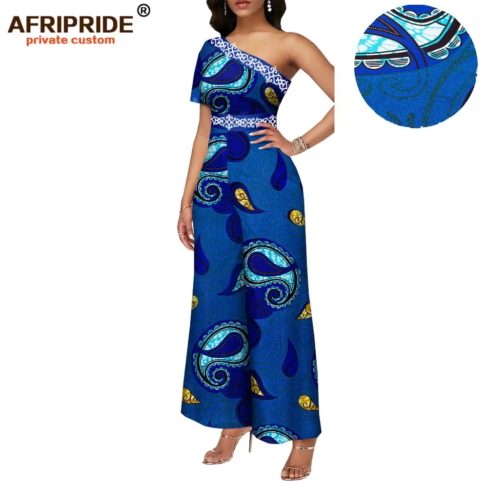 

2024 African Jumpsuits for Women Playsuits Bodysuit Women Rompers Ankara Clothing Formal Outfit Dashiki Wax AFRIPRIDE A1929006