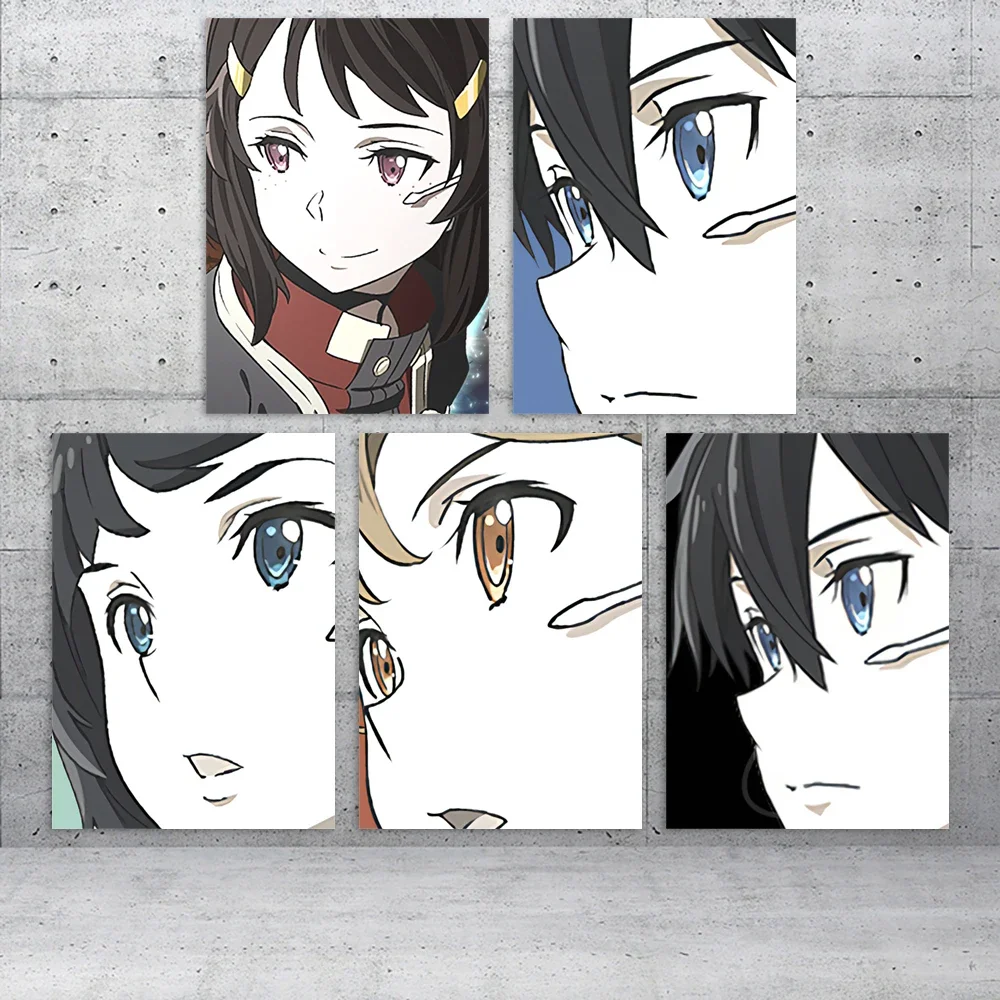 Home Decor Canvas Sword Art Online Wall Artwork Asada Shino Painting Picture Yuuki Asuna Printing Modular Art Poster Living Room