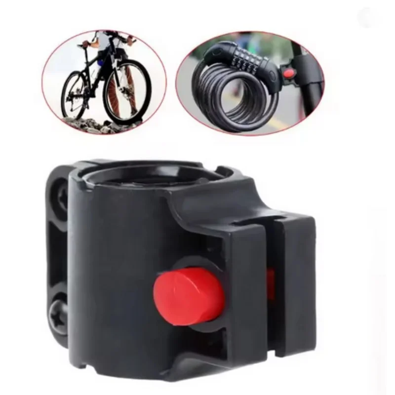 Bicycle Lock Bracket Circular Type U Lock Bike Accessories Fixed Frame Mount Bracket Cycling Parts MTB Accessories Lock Holder
