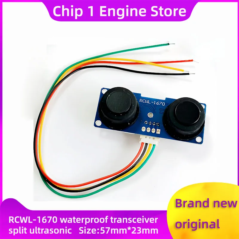 RCWL-1670 Water Level Measurement/Waterproof Transceiver Split Ultrasonic Ranging Sensor Module 2CM-4M DC3-5V 1.5uA