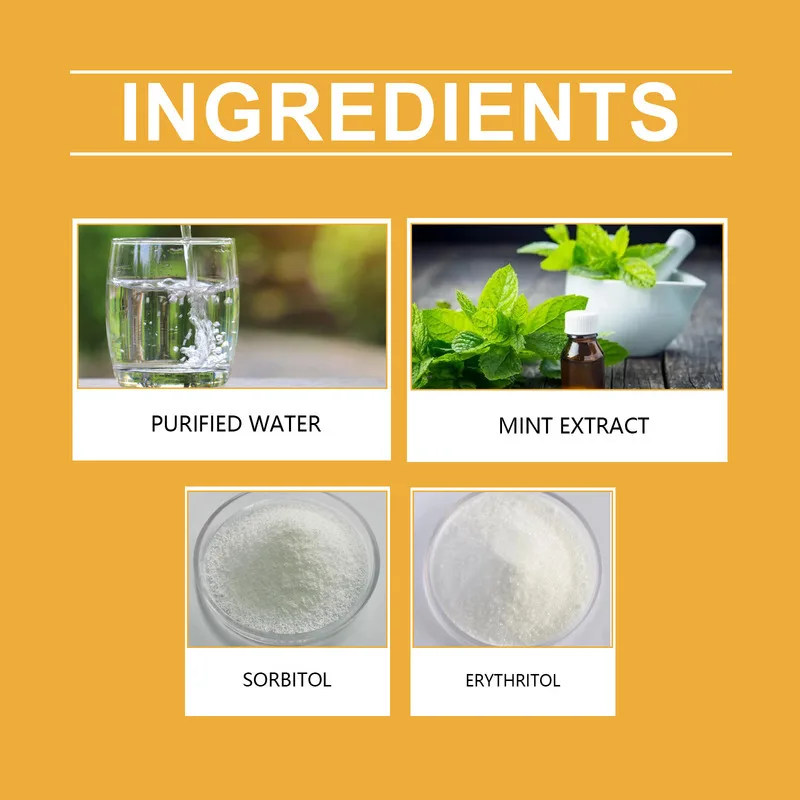 قطرات دعم مناعة الكلاب، مستخلص النعناع، المكونات المتوازنة سوربيتول، تعزز حيوية الصحة الشاملة، تخفف الانزعاج