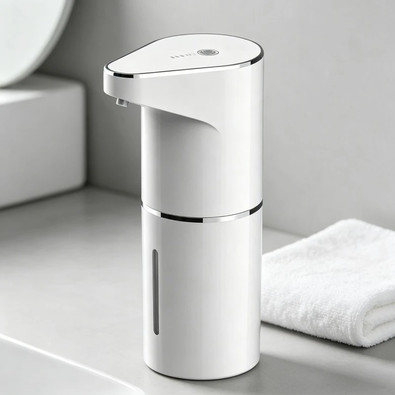 NEW Intelligent Sensor Multi-Speed Contact-Free Wall-Mounted Vertical Hand Sanitizer Bubble Machine Rechargeable Soap Dispenser