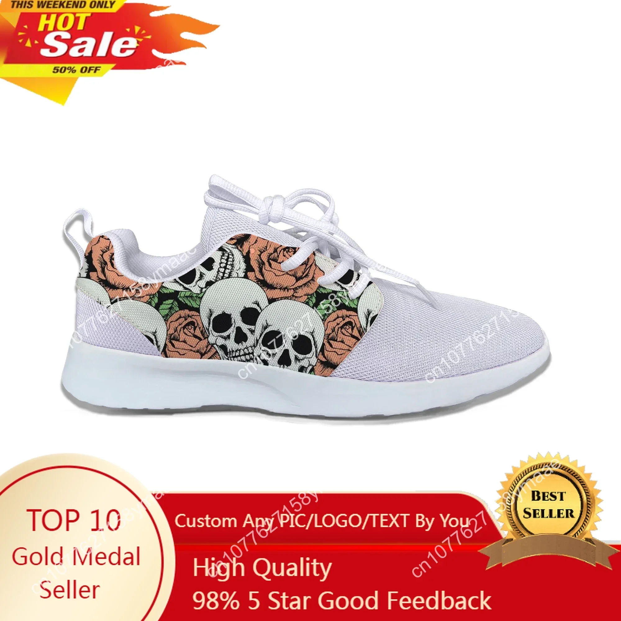 

Hot Cool Latest Men Woman Shoe Skull High Help Running Shoe Lightweight Casual Running Shoes Comfortable Classic Sports Shoes