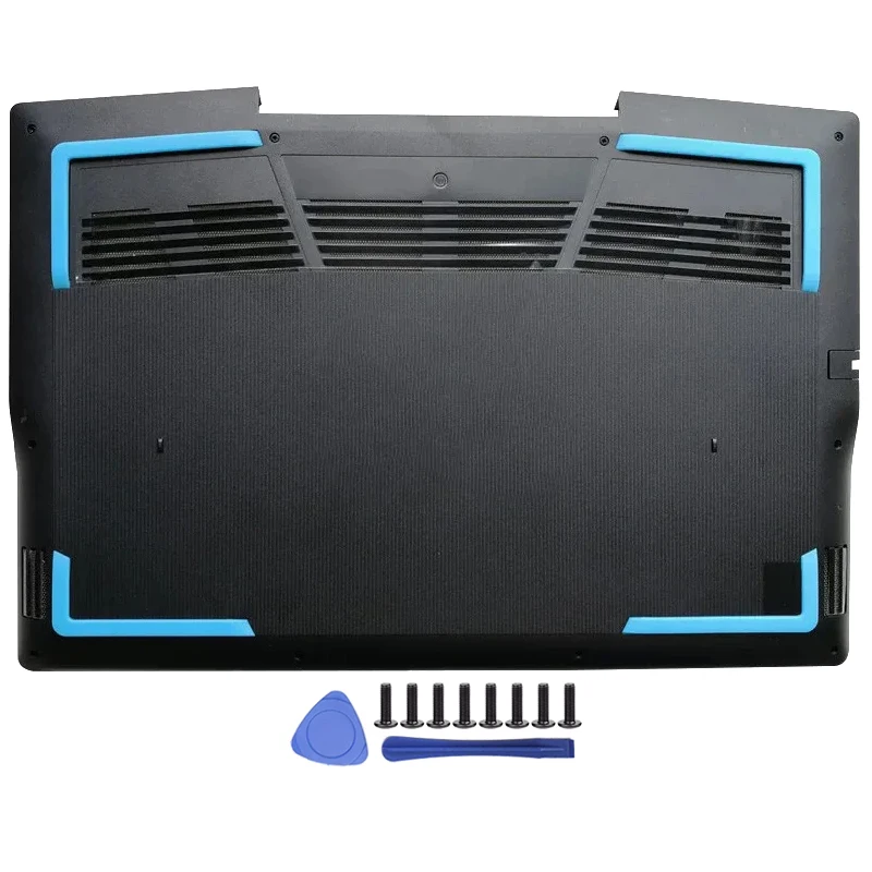 Imagem -06 - Laptop Acessórios para Dell Inspiron g3 15 3590 Notebook Lcd Tampa Traseira Moldura Frontal Dobradiças Parafuso Palmrest Caixa Inferior Laptops