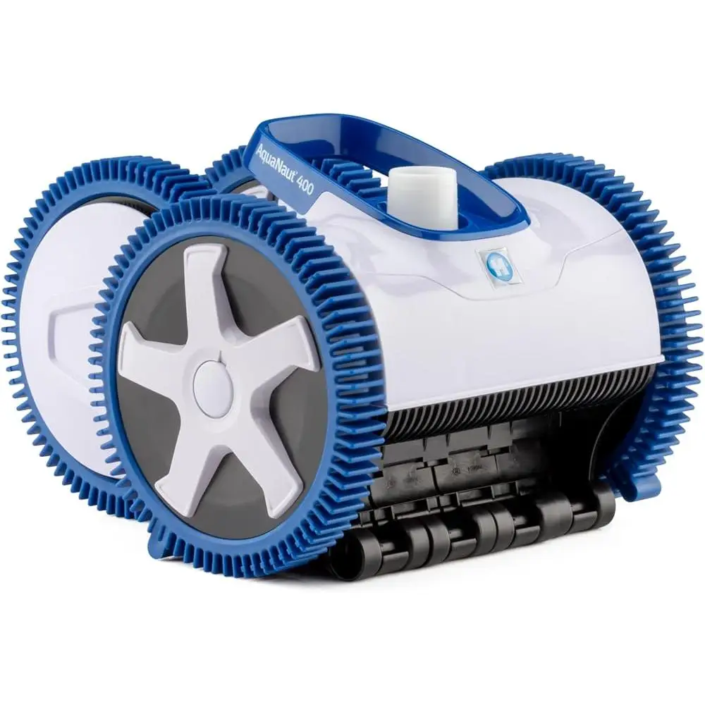 AquaNaut 400 Очиститель бассейна с всасыванием Автоматические вакуумные бассейн с приводом на 4 колеса Технология V-Flex Саморегулируемая очистка