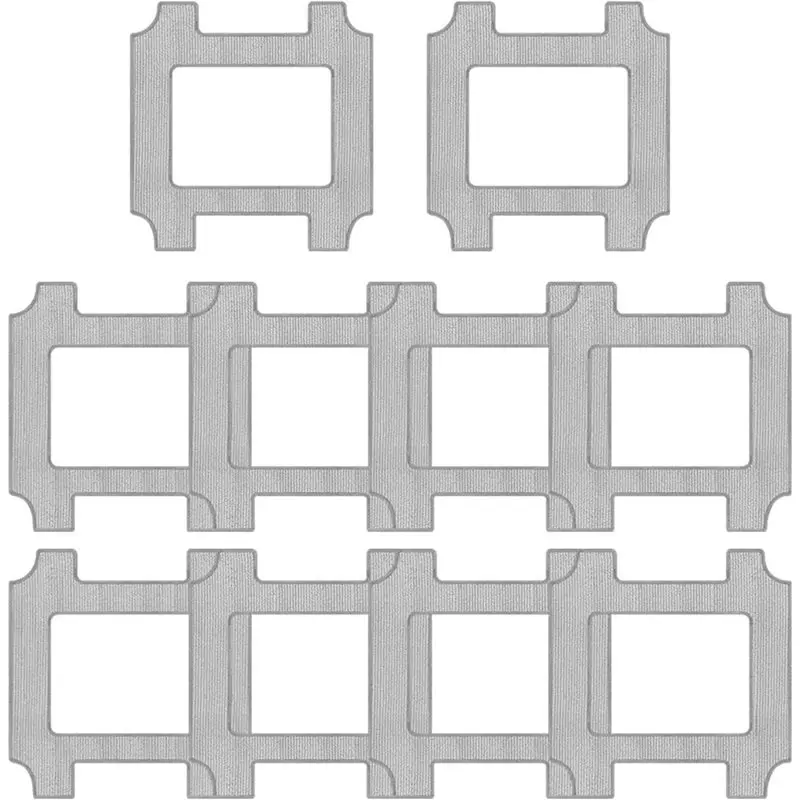 Image of AS63-Wiederverwendbare Wischpads für Lubluelu CH00, CH01, CHYW201, CHYW200 Fensterputzroboter – Mikrofaser, waschbare Ersatztücher