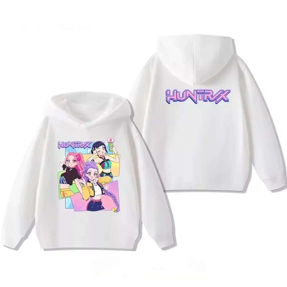

Korean Popular Kpop Demon Hunter Children's Sweatshirt Boys and Girls Clothing Autumn and Winter Warm Children's Hoodie