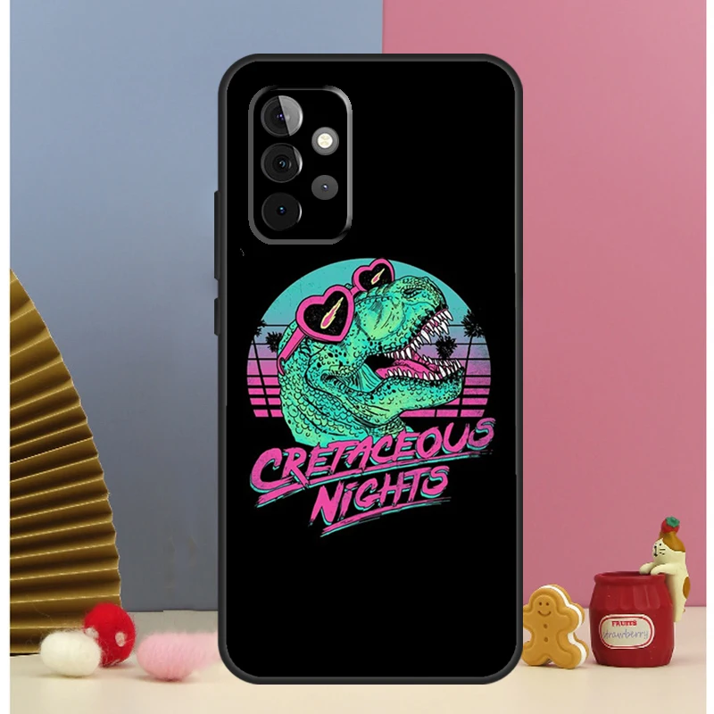 Funda con diseño de dinosaurio para Samsung Galaxy A56 A16 A36 A13 A33 A53 A17 A57 A54 A34 A14 A15 A35 A55 A12 A32 A52