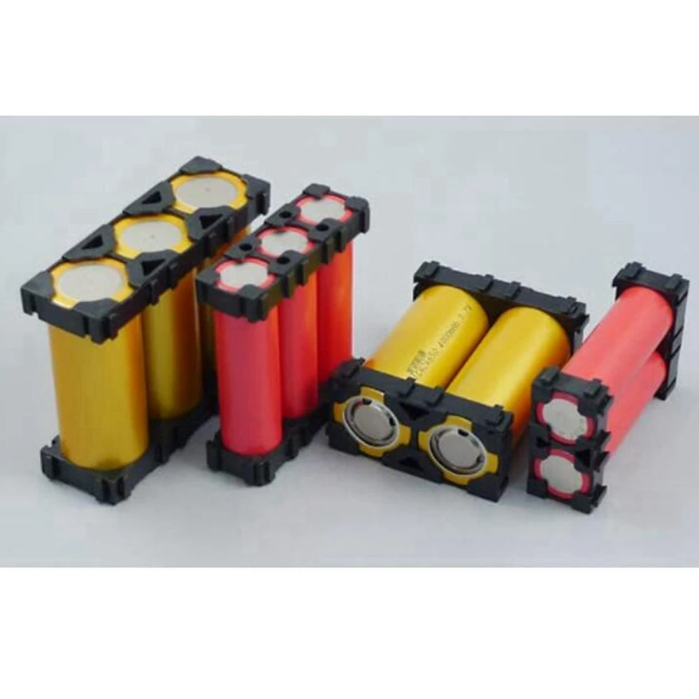 50 Stück 21,7 Lithium-Zellen-Abstand halter Dreifach-Batterie halter halterung Batterie pack halterung für DIY-Fest batterie mm Loch