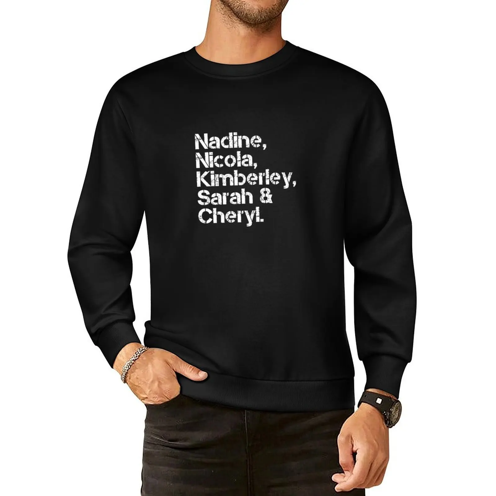 Girls Aloud [line-up] Pullover Hoodie male clothes winter clothes sweatshirts