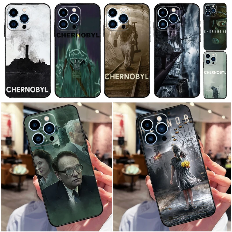 TV series Chernobyl Phone Case For iPhone 16 15 14 13 12 11 Pro X XR XS Max Plus Soft Shell TPU Cover