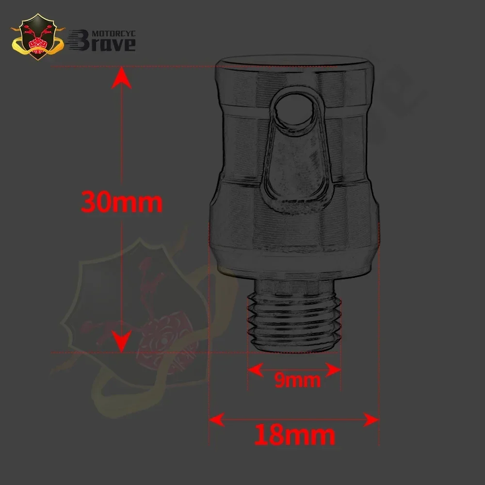 For Honda CB750 Hornet CB 750 Hornet CB500F CB500X  Motorcycle M10*1.25 CNC Aluminum Mirror Hole Plugs Screws Bolt Accessories