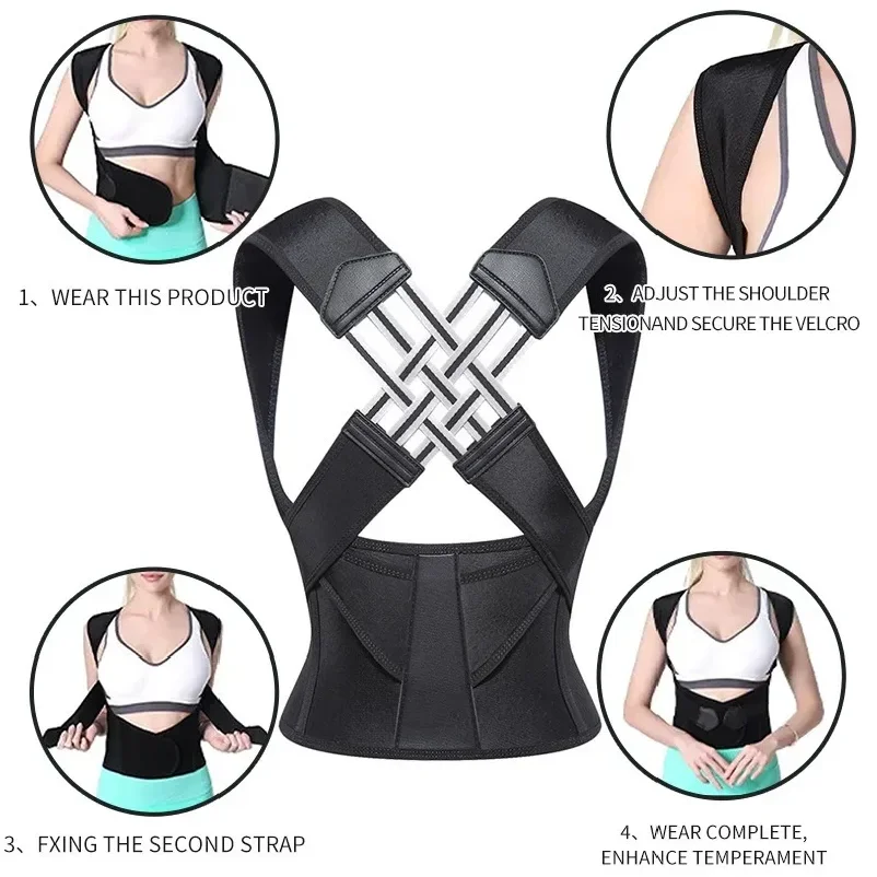 Back Support Hunchback Correct - Posture Corrector Back ulasan dan harga