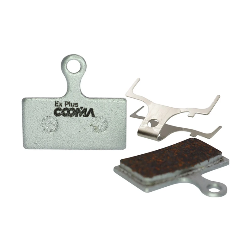 COOMA SPORT 4 Pairs Ex Plus Bicycle Disc Brake Pads For Shimano XTR M9000 Deore XT M8000 M785 M615 SLX Deore,R785,RS785,CX77 image 5