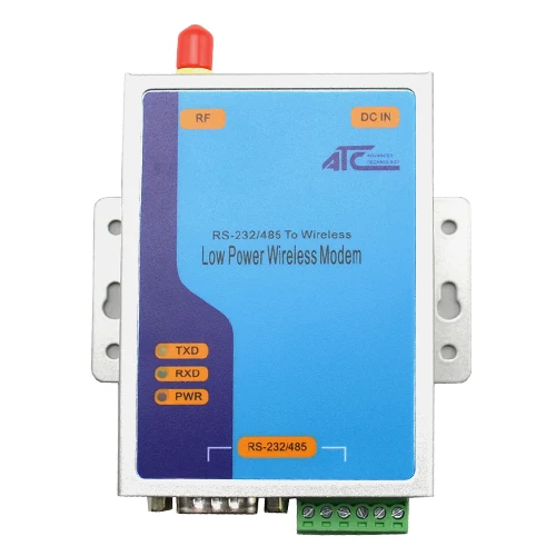 Imagem -02 - Módulo sem Fio do Mini Poder Rs232 485 Atc871 Rs485 Antena Ant1 a Escala de Frequência é 429433.30mhz 500m o