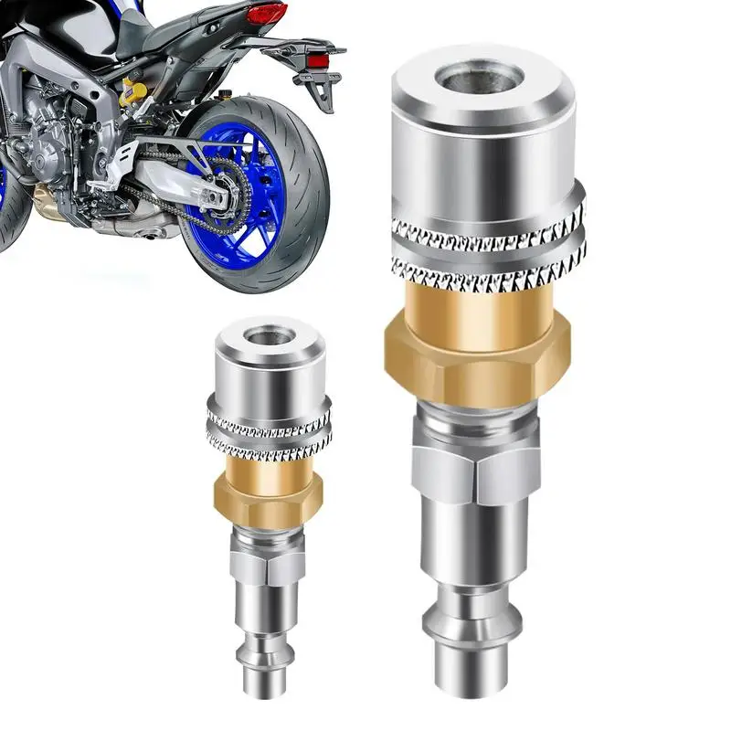 

Brass Tire Chuck Brass Closed Flow Air Chuck Solid Metal Alloy Tire Inflator Tool For Buses Trucks Bicycles And Motorcycles
