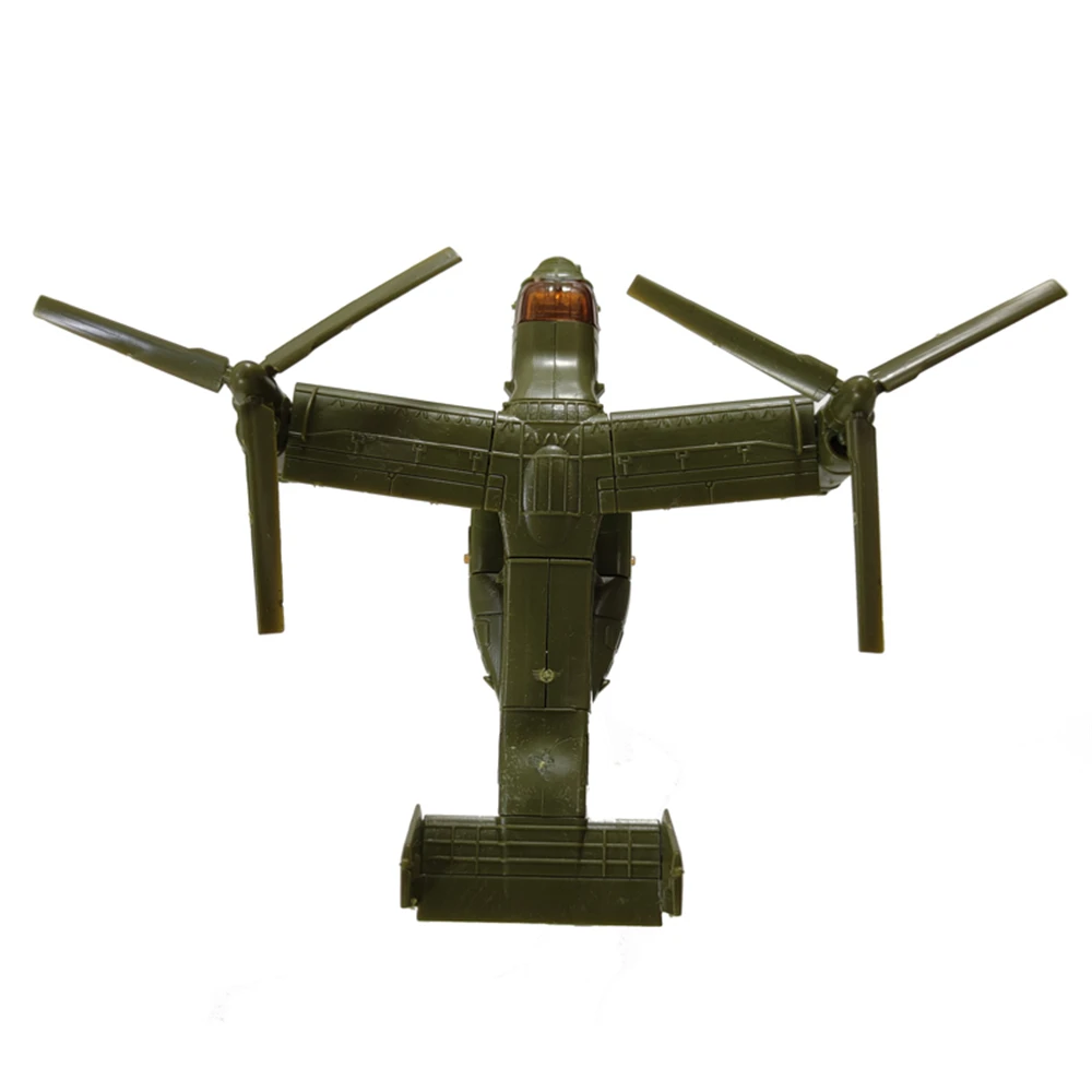 Mini Puzzle Toys 1/175 Scale V-22 Osprey V-22 Helicopter Aircraft Assembly Military Model Building Figure Gift