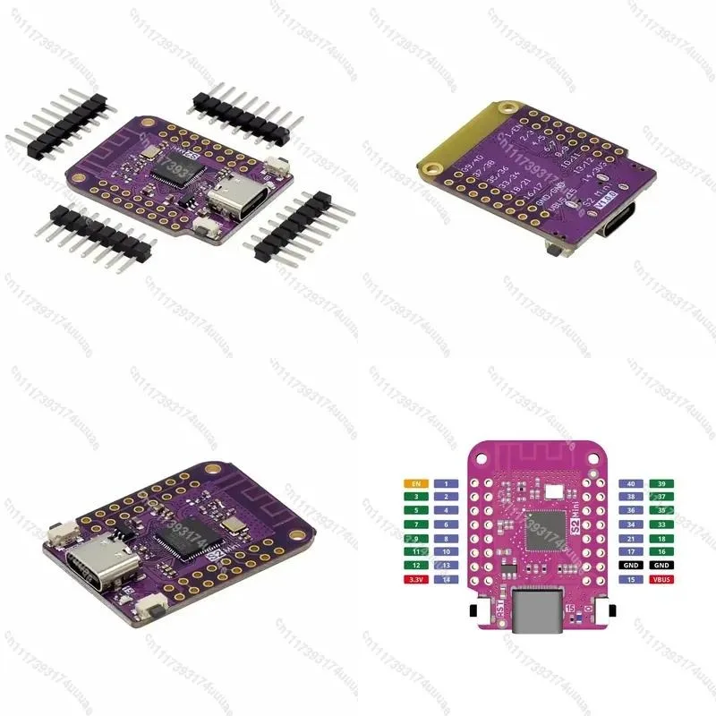 5pcs ESP32-S2 Mini V1.0.0 WiFi IoT Development Board ESP32-S2FN4R2 4MB Flash 2MB PSRAM MicroPython For Arduino Compatible
