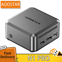 AOOSTAR N1 Pro Mini PC, Intel N150 4 Cores Max 3.6GHz, 12GB LPDDR5 RAM 512GB SSD, WiFi 5 Bluetooth 4.2, 3*USB3.2, 2*2.5G LAN