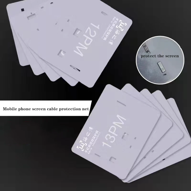 LCD Screen IC Cable BGA Protection Steel Stencil For IPhone 11-13 Pro Max Solve The Pop-up Problem After The Screen Replacing