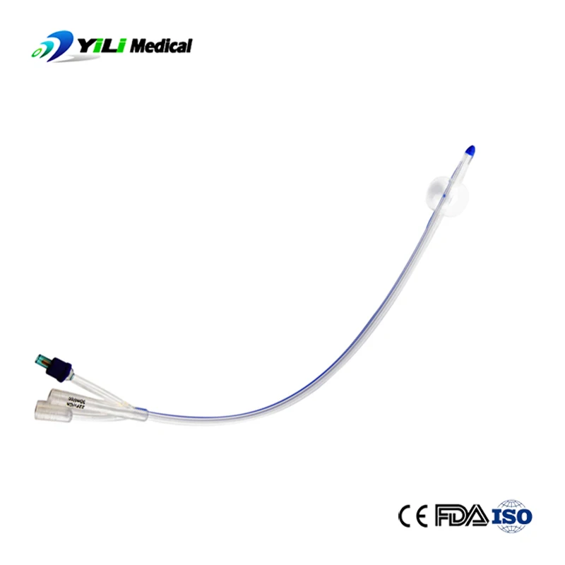 Medical 3 way Silicone Foley Catheter Disposable Urology catheter 5-10ML