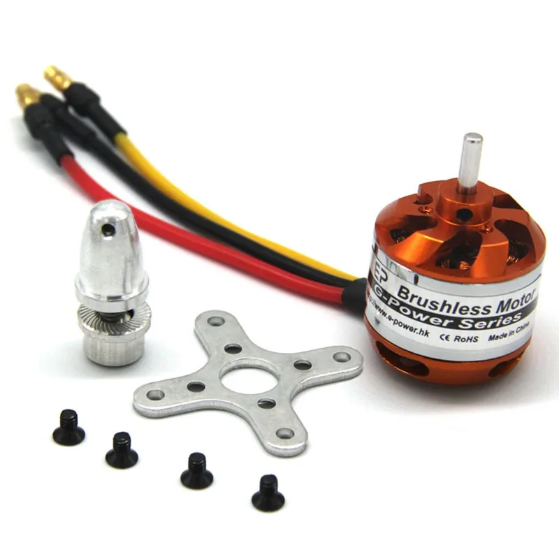 E-POWERRC RC Motor D2826 2826 930KV 1000KV 1400KV 2200KV Brushless Motor For RC Aircraft Plane Multi-copter Fixed-wing Parts Toy