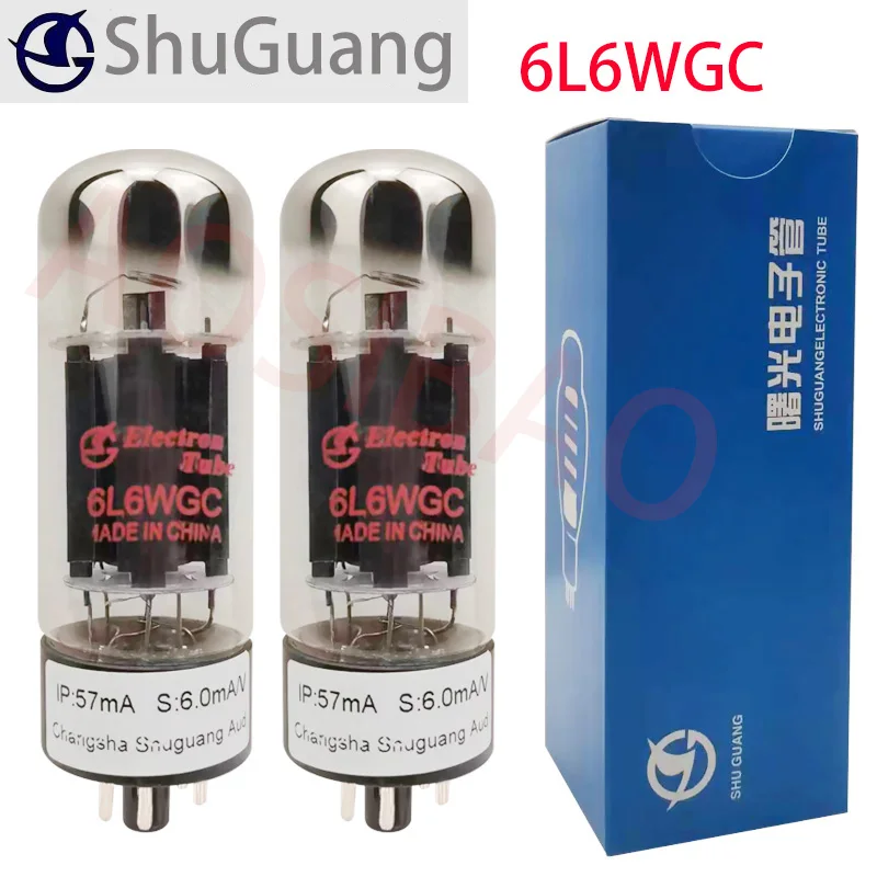 SHUGUANG  6L6WGC Vacuum Tube Precision pairing Valve Replaces  6L6 6P3P 6L6GC 350C 6L6 Electronic tubes For Amplifier