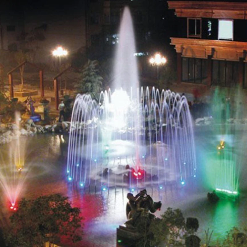 Fountain Light 4-wire External Control RGB LED Underwater Light RGB LED Spotlight IP68 Multi Color Changing Swimming Pool Lamp