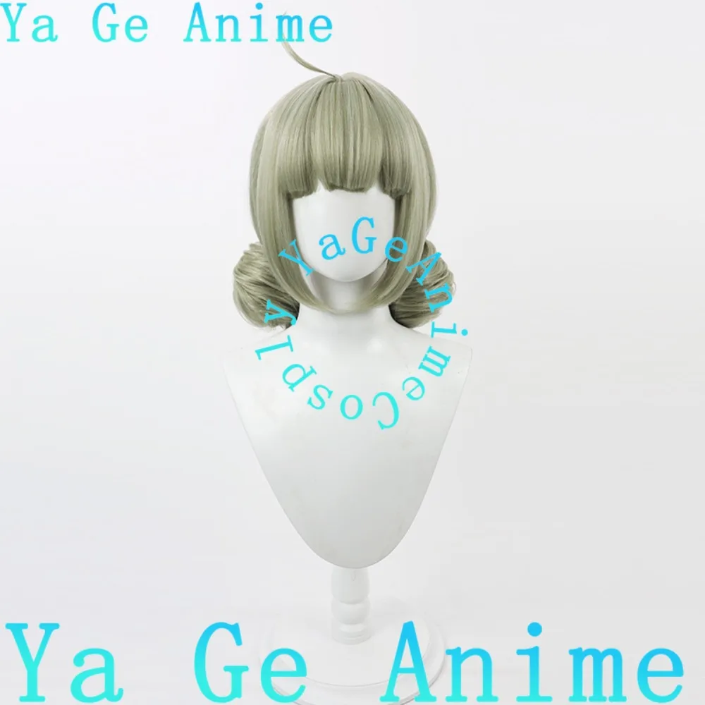 마법소녀 아리사카 키위 코스프레 가발 트윈 번즈 애니메이션 리얼리티 쇼 게임 가발 애니메이션 댄스 파티용