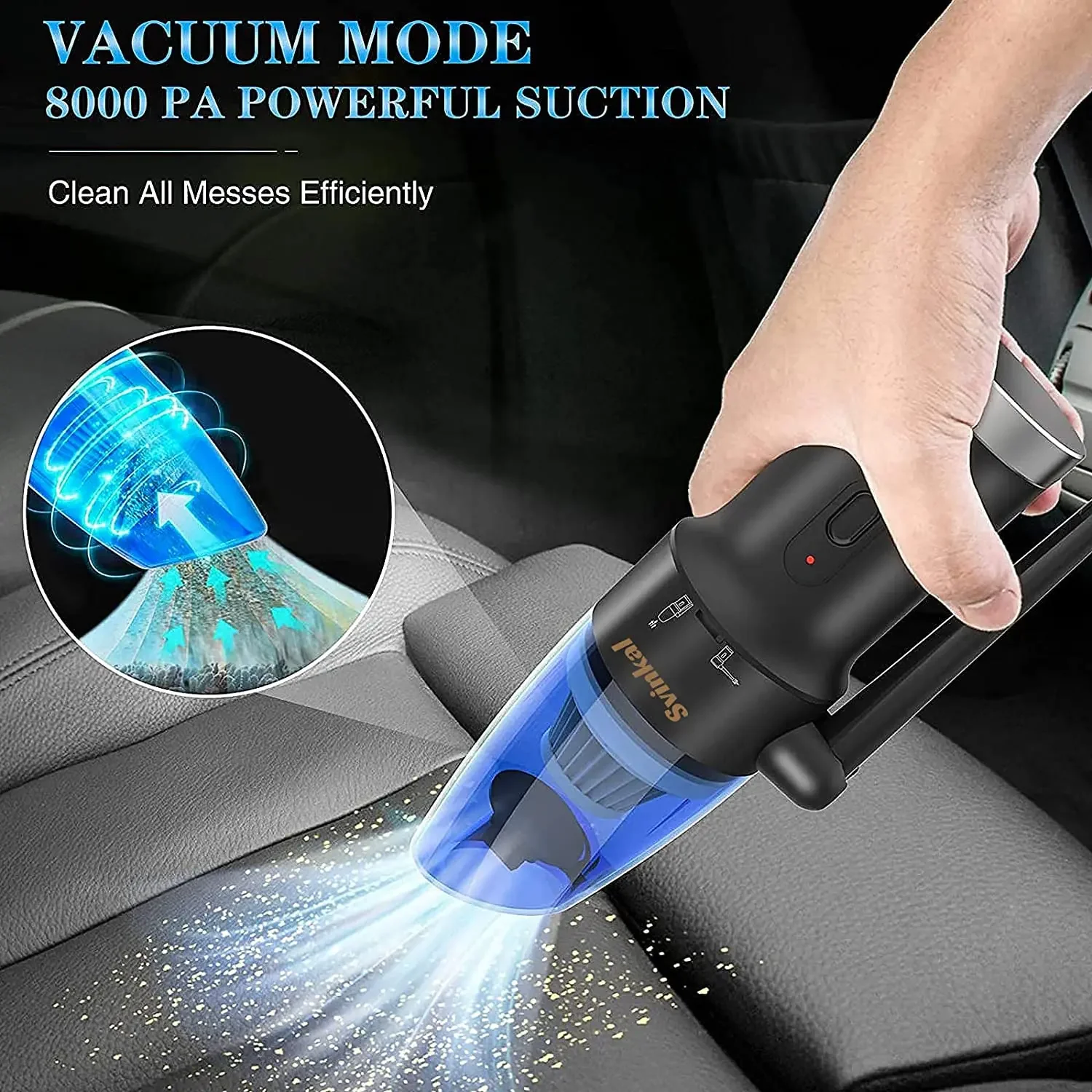 Handheld Mini Staubsauger Cordless Air Duster Entferner Computer Schreibtisch Elektrische Luft Spray Reiniger Werkzeug, Auto Staubsauger Gerät