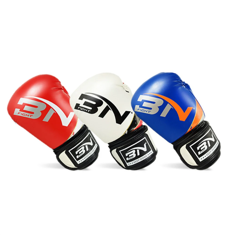 BN Pro 6OZ Kids Boxing Gloves for Children Boys Girls MMA Muay Thai Kickboxing Martial Arts Taekwondo Bag Punching Mittens DEO