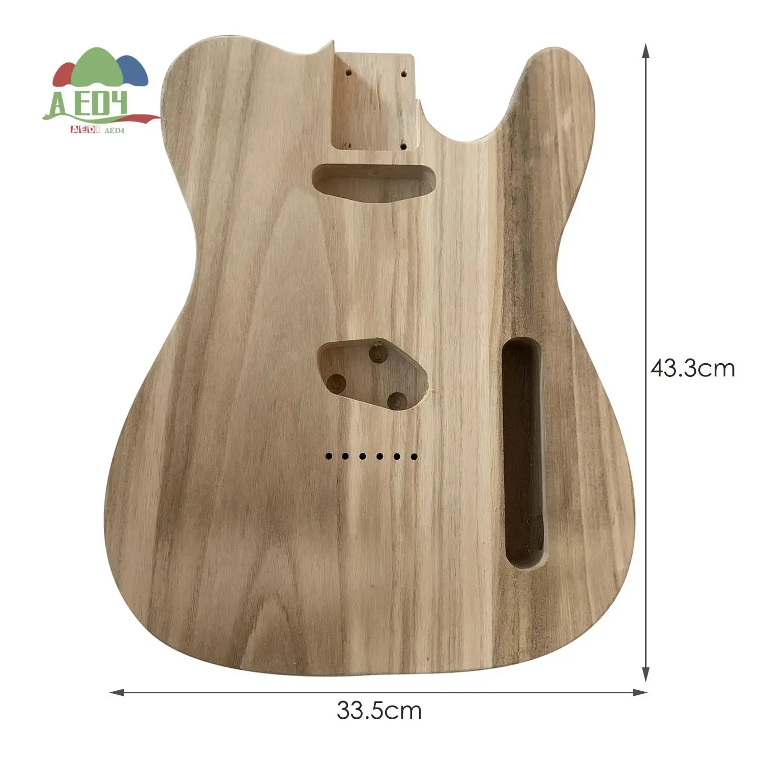 

AED4-Guitar Body Maple Cap DIY Electric Guitar Replacement Parts For Unfinished TL Electric Guitar