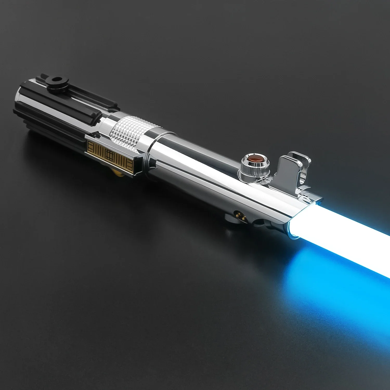 TXQSABER Anakin EP3 Lightsaber Smooth Swing RGB Metal Hilt Skywalker Pixel Laser Sword Infinite Color Change SD Card Led Blade