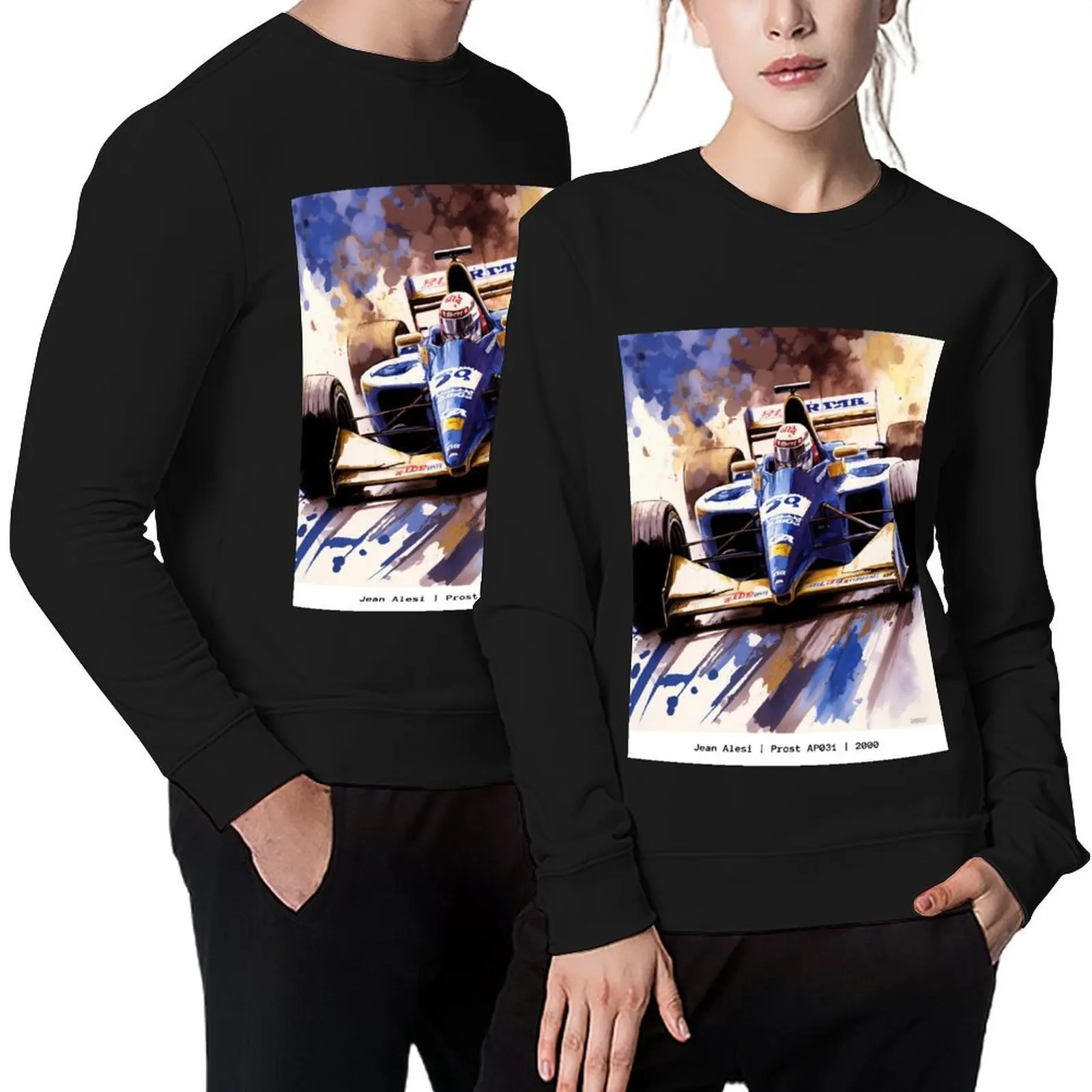 

Prost Jean Alesi 2000 F1 Car Art Prost AP031 F1 Art Gift Pullover men's coat clothes for men hooded sweatshirts