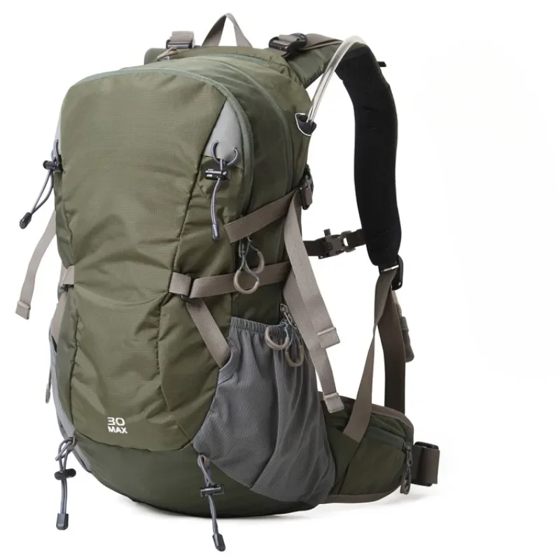 

30L anti-splash men's and women's outdoor mountaineering bag backpack with rain cover