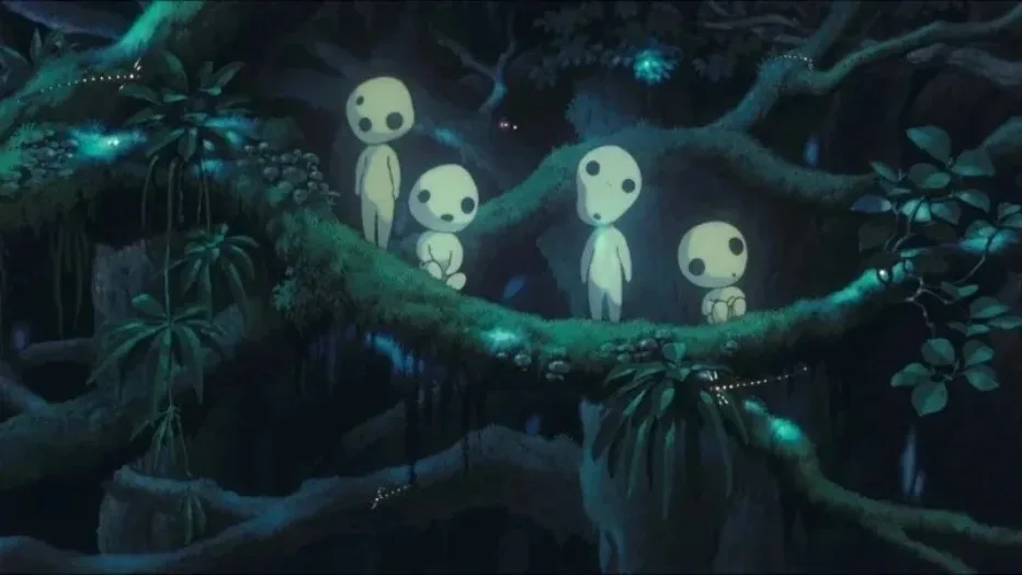 10 Stück leuchtende Elfen Minifiguren Aquarium Dekor Kodama Glow in the Dark Figuren Garten Mikro Blumentopf Landschaft Ornament – Detail 5