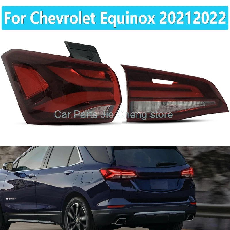 

Задние фонари для Chevrolet Equinox 2021, 2022, задние фонари, поворотный сигнал, стоп-сигнал, задний фонарь, Аксессуары для автомобилей