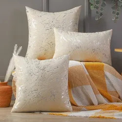 Nordic Light Luxury Cushion Cover High Precision Water Ripple Geometric Modern Pillow Covers Decorative Living Room Throw Pillow
